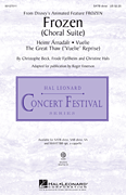 Frozen (Choral Suite) CD choral sheet music cover